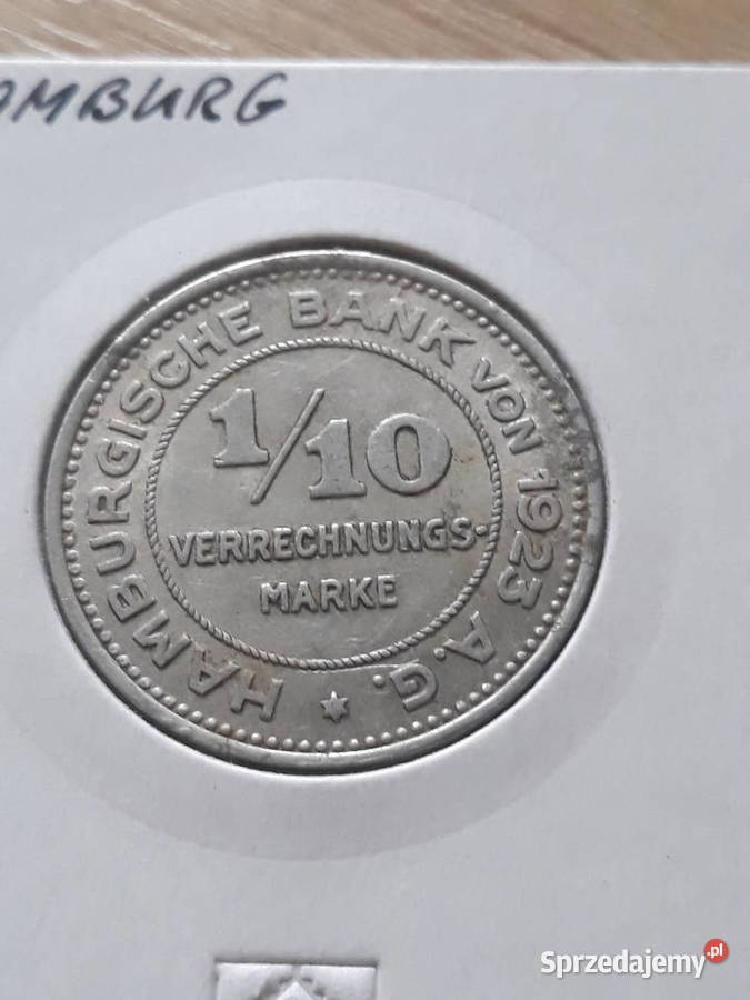 110 Marki Hamburg 1923 r Notgeld