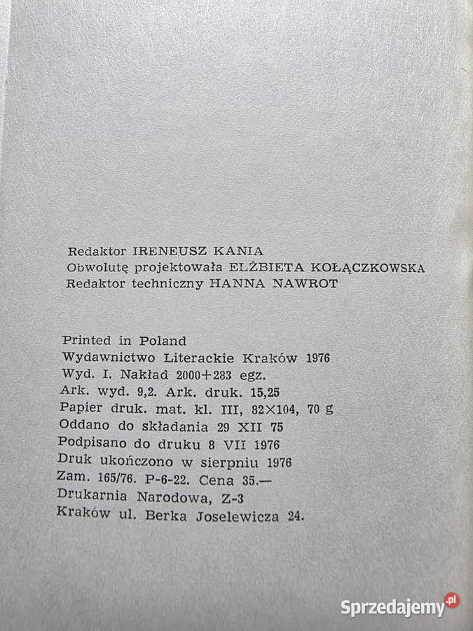 Teatr Pirandella przekład opracowanie i Proza i poezja małopolskie Kraków
