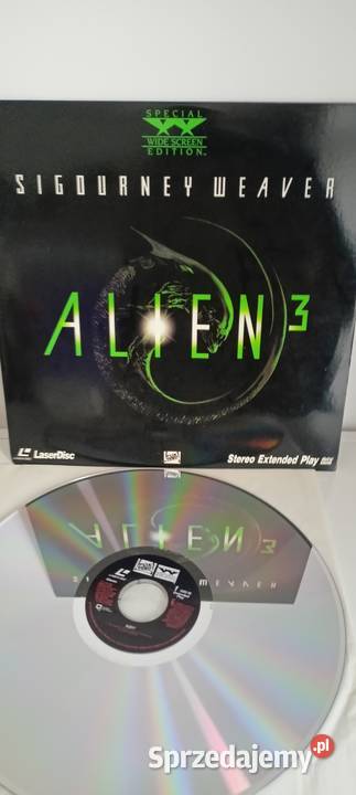 Laserdisc Alien3 NTSC Sędziszów