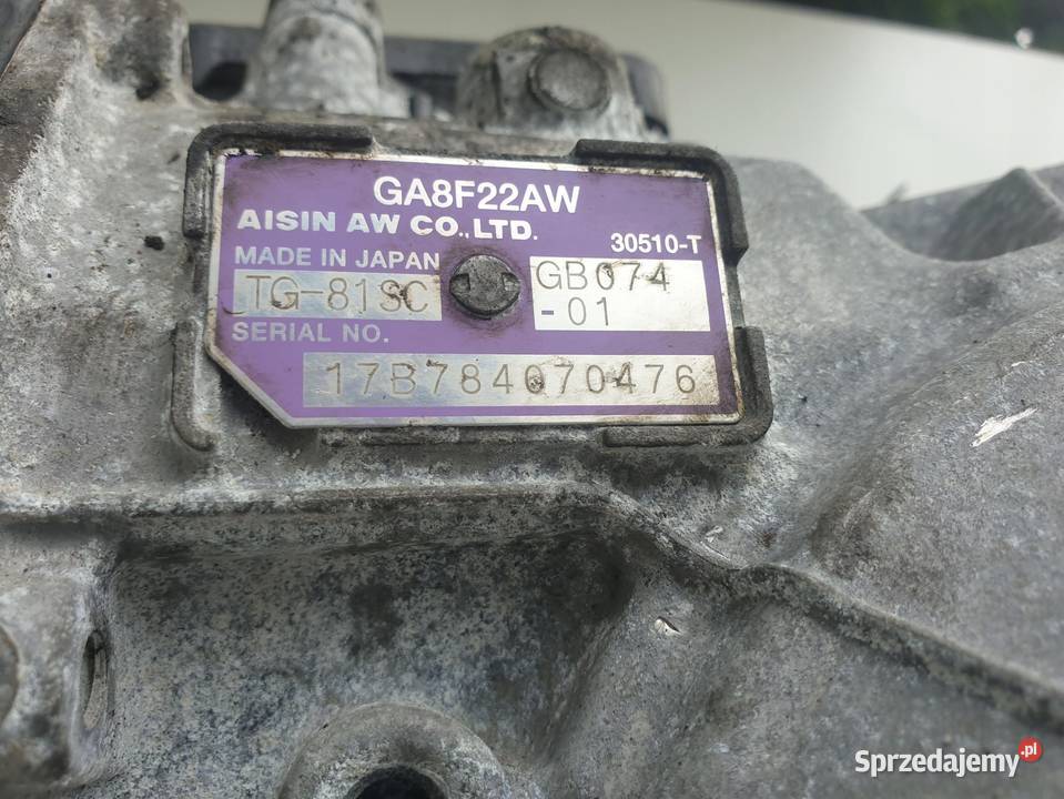 AUTOMATYCZNA SKRZYNIA BIEGÓW BMW X1 F48 20 D Rudka