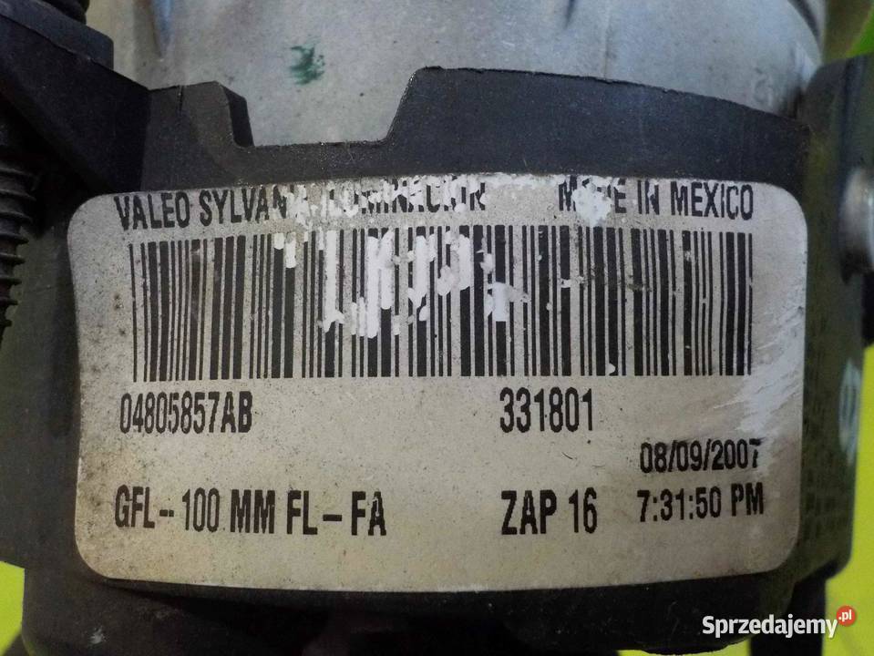 DODGE NITRO 08r halogen prawy 04805857AB osobowe Suków