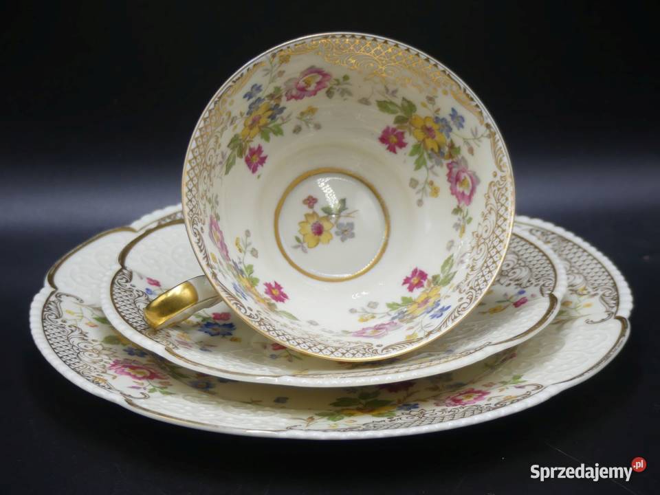 Komplet śniadaniowy Sorau Żary piękne ucho 1928 wielkopolskie Poznań sprzedam