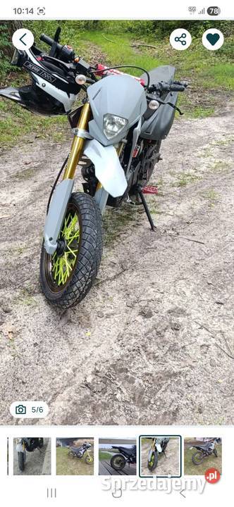 SuperMoto Sachs 125ccm Pozostałe mazowieckie Warszawa sprzedam