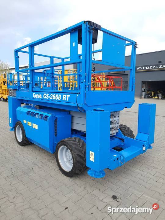 Podnośnik nożycowy spalinowy Genie GS 2668 RT Dąbrowa Tarnowska