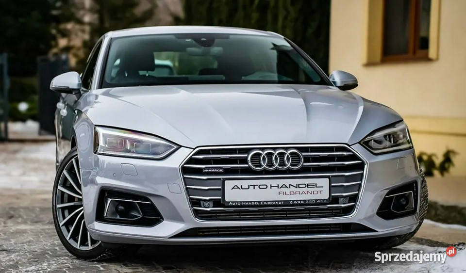 Audi A5 Sportback Gwarancja w 30 TDI Quattro 218 kurtyny powietrzne