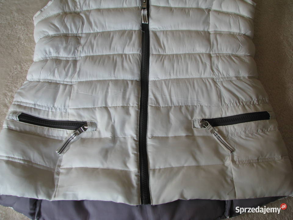 Pikowany bezrękawnik kamizelka damska 38 Brzegi