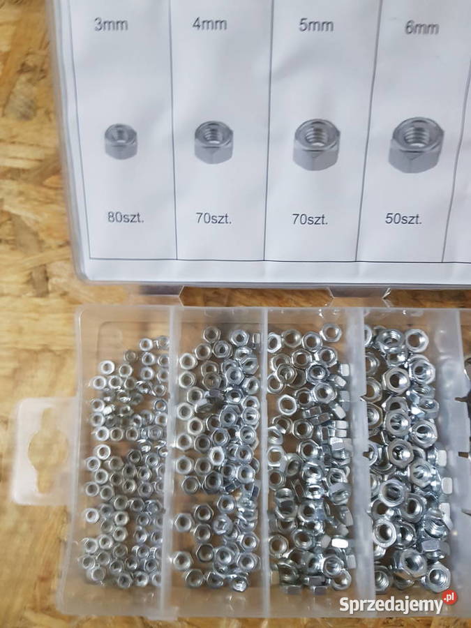 FALON TECH Zestaw Nakrętki nierdzewne M3M10 Głogowa sprzedam