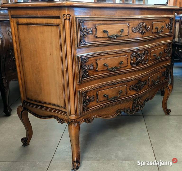Piękna dębowa komoda orzech sklep Dąbrowa Dąbrowa Górnicza