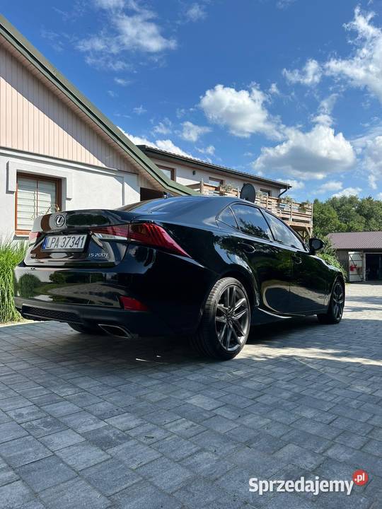 Lexus IS 200t F sport Rok produkcji 2017 Siemień