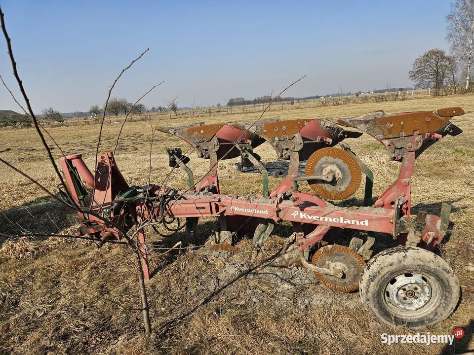 Sprzedam pługi kverneland 3skibowe obrotowe lubelskie