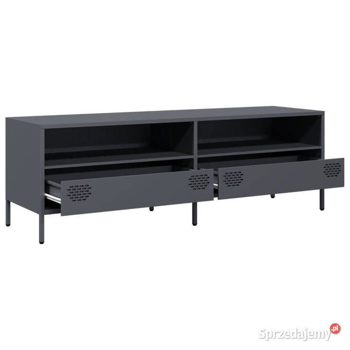Szafka RTV antracyt 135x39x435 stal walcowana na Warszawa