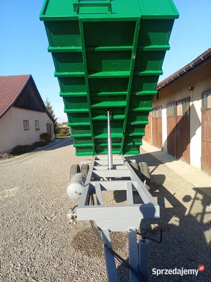 Przyczepa wywrotka nieuszkodzony Wampierzów