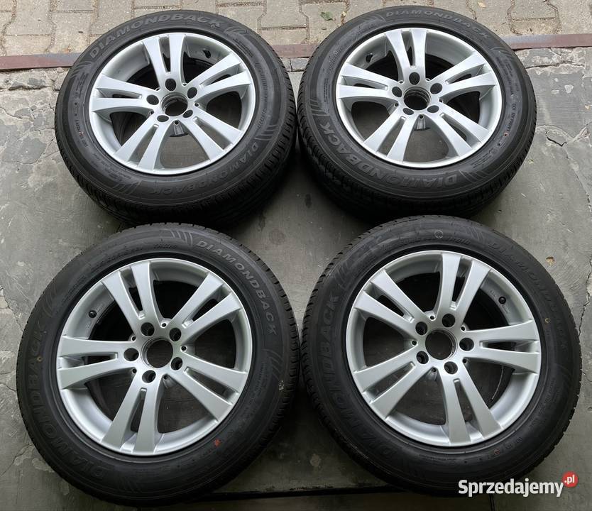 Alufelgi PLW 16 5x112 nowe opony letnie Mercedes Świdnik