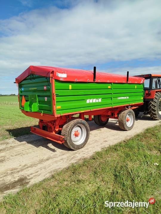 Przyczepa wywrotka 3 strony d55 d47 thk Krone hl Łubna-Jakusy