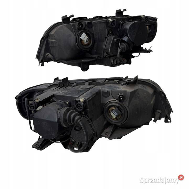 Lampy przednie Komplet BMW X5 E53 2002 osobowe Barłogi sprzedam