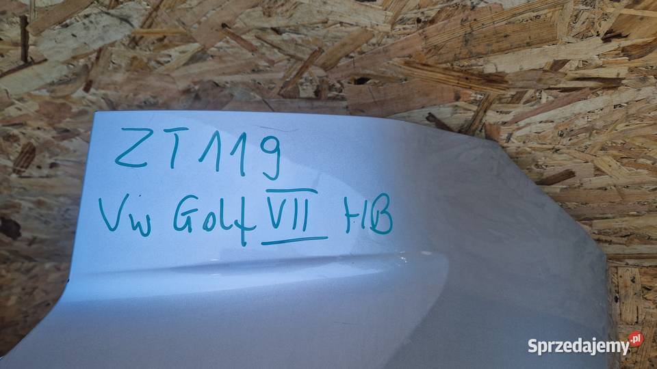 VW GOLF 7 VII HB ZDERZAK TYLNY TYŁ 5G6807568B Słowikowo
