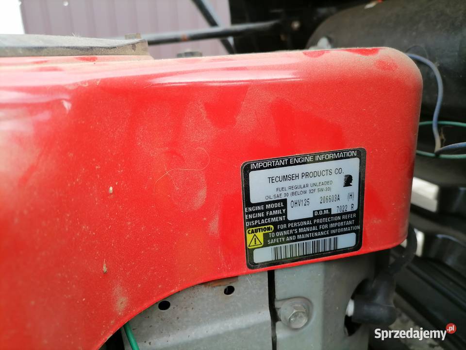 Kosiarka traktorek MTD Kokanin sprzedam