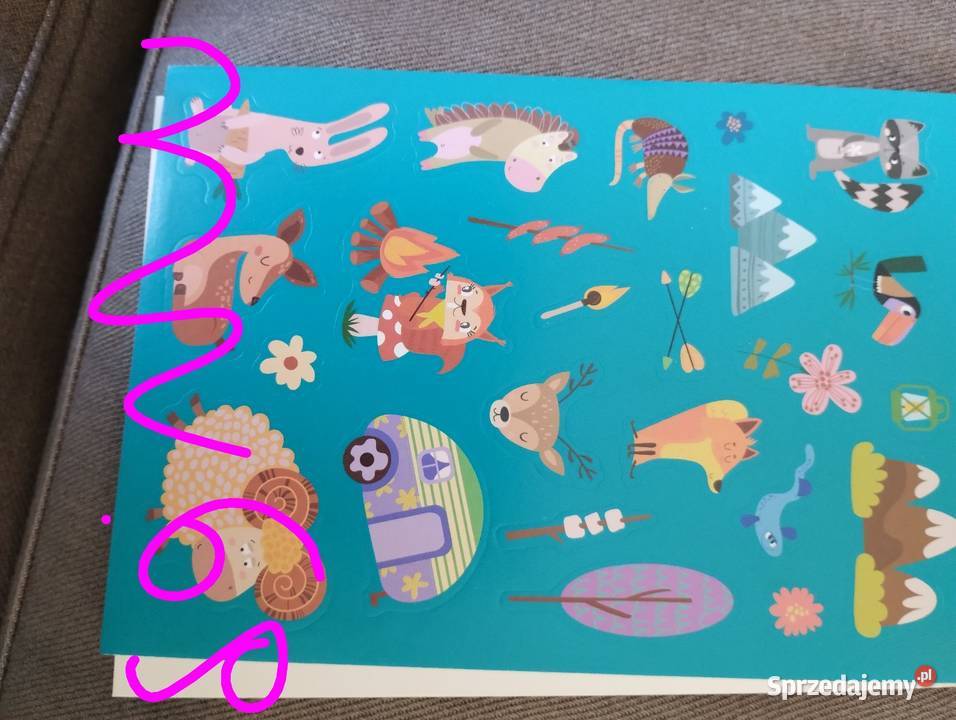 Naklejki zwierzaki numery Siemiatycze