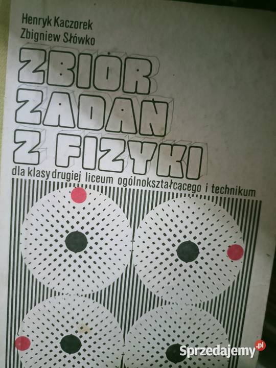 Zbiór zadań z fizyki Kaczorek Słówko najtańsze twarda Warszawa