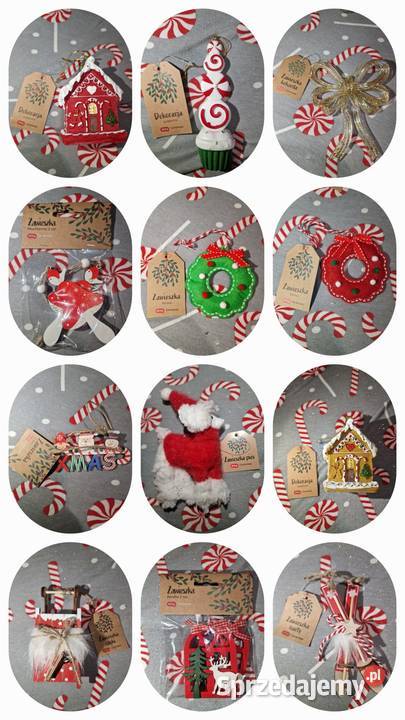 NOWE Zawieszki na choinkę ozdoby świąteczne Wrocław