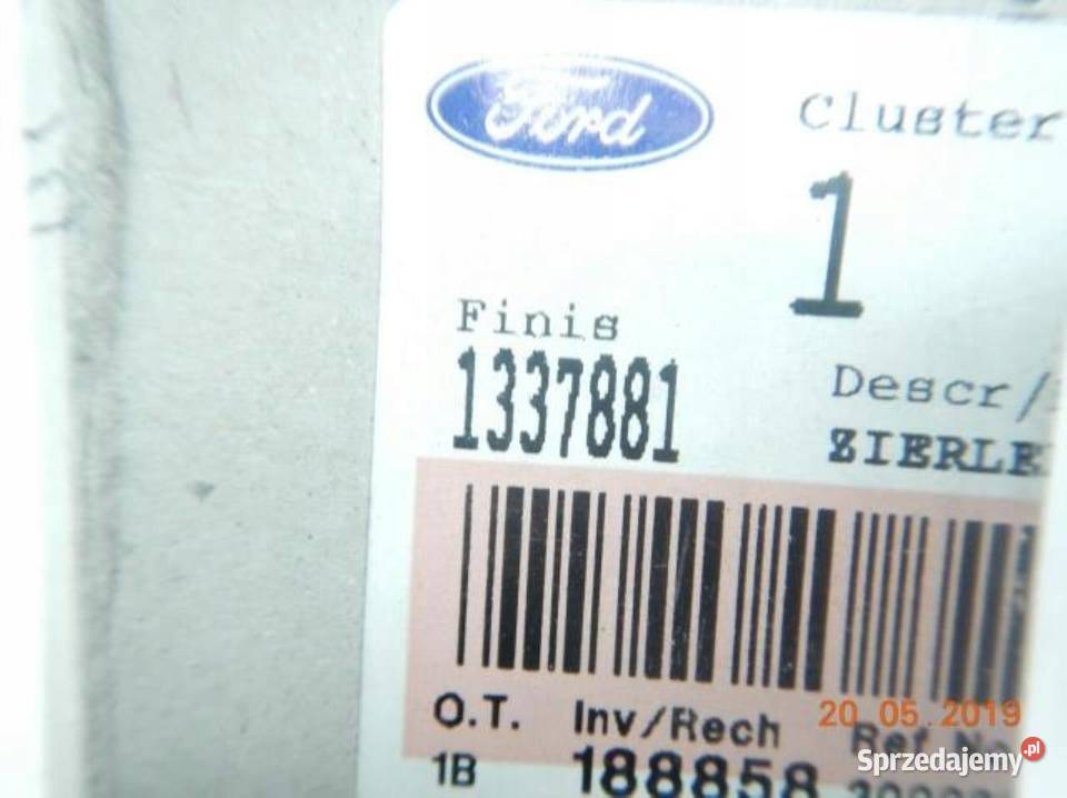 RĄCZKA DRZWI TYŁ TYLNYCH FORD TRANSIT CONNECT