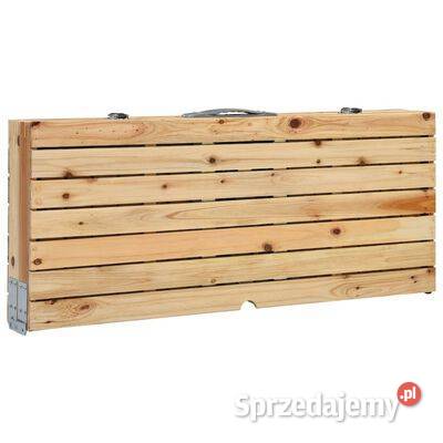 vidaXL Składany stolik turystyczny z 4 mazowieckie Warszawa