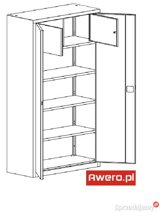 Szafy garażowe bez wiercenia AW0212 ręki Łódź