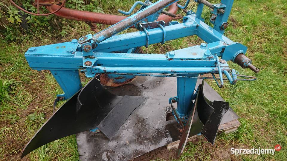 Pług 2 skibowy duży unia Grudziądz Transport Pługi Kłaj