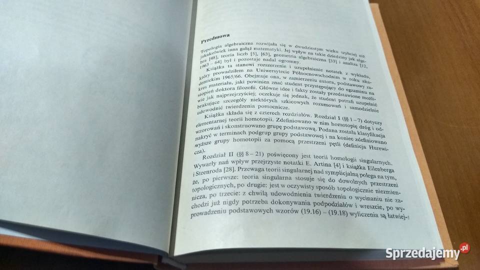 Wykłady z topologii algebraicznej Marvin J Gdańsk