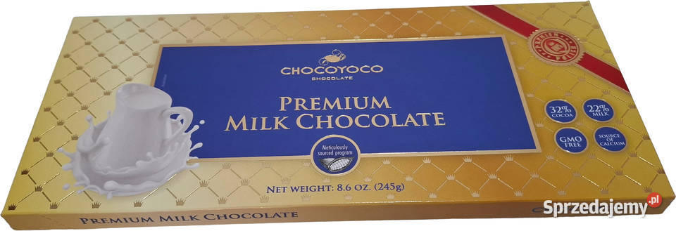 Chocoyoco Premium Czekolada mleczna 245g śląskie