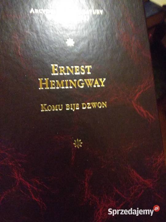 Hemingway Komu bije dzwon Książka Bródno Warszawa