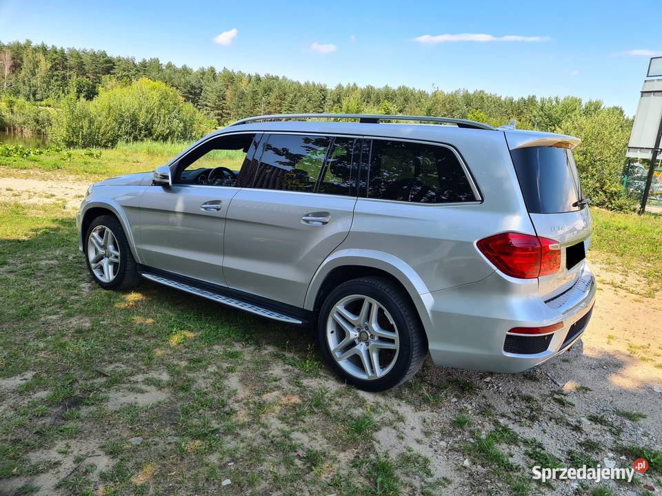 Mercedes GL 350 4matic 7osobowy Bezwypadkowy skórzana tapicerka warmińsko-mazurskie Olsztyn