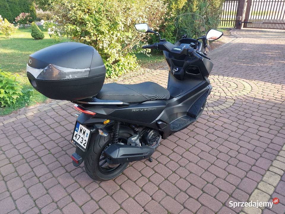 Kymco Skytown 125 czterosuwowy Motoryzacja