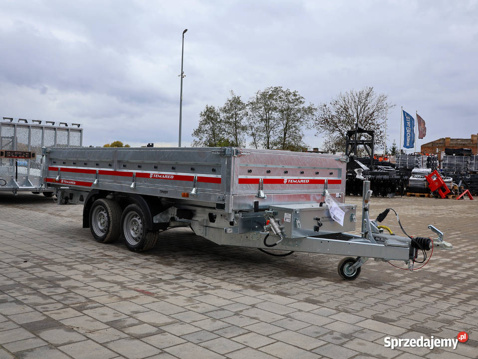 TEMARED TIPPER 36172 C 35T wywrotka trójstronna Burtowe i plandeki