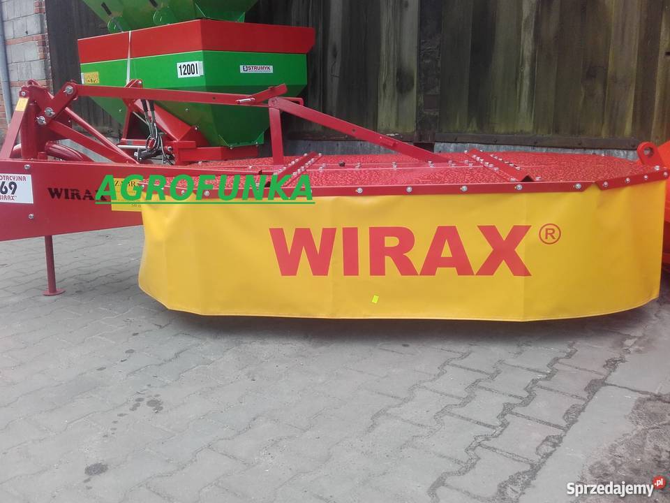 Kosiarka rotacyjna bębnowa 165m WIRAX Mrągowo