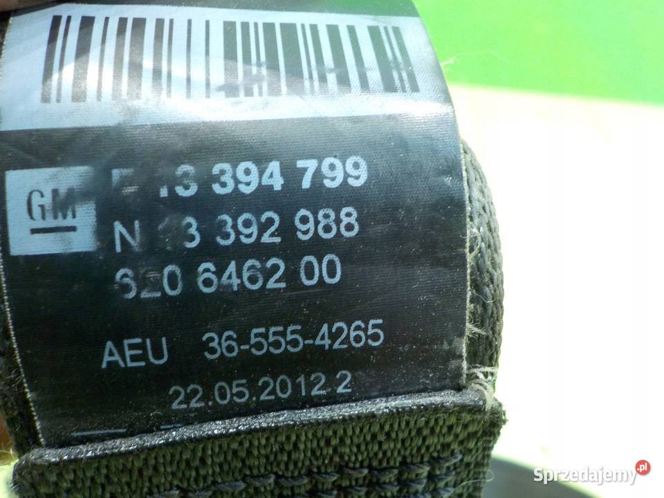 ASTRA IV J GTC 14 B 12r 3D HB pas bezpieczenstwa Suków sprzedam