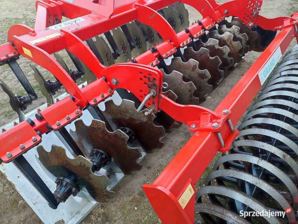 Brona talerzowa Grano System SH 27m wal daszkowy nieuszkodzony