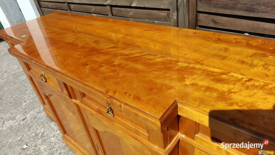 Komoda drewniana w stylu Biedermeier złota Warszawa sprzedam