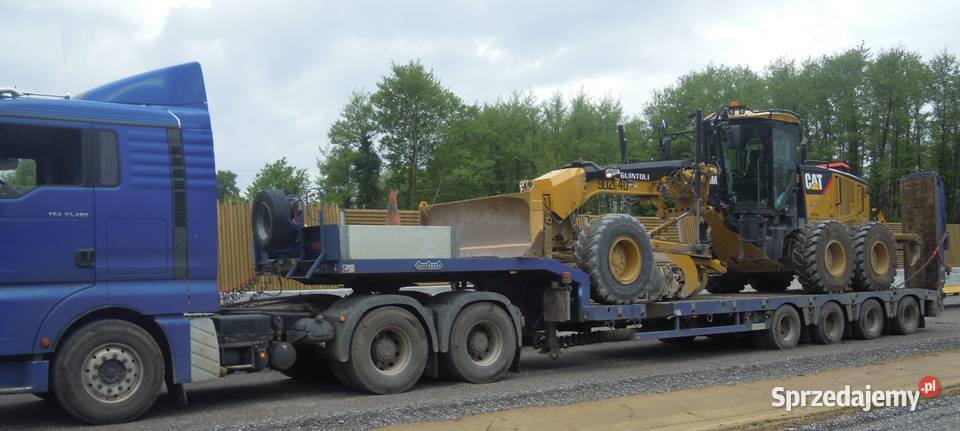 Transport ładowarek i równiarek niskopodwoziowy kujawsko-pomorskie Bydgoszcz
