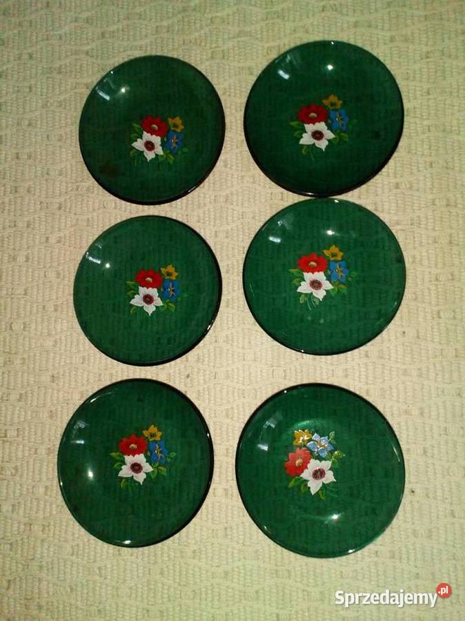 Talerzyki szklane deserowe Warszawa