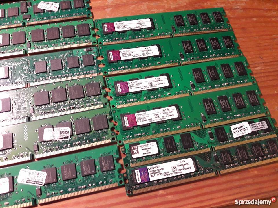 Pamięć RAM DDR2 24 sztuki KVR667D2N51G DDR2 małopolskie Kraków