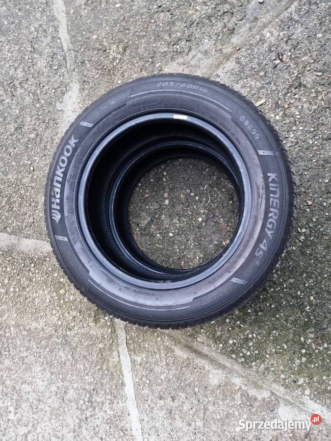 WIELOSEZON 205 60 R16 Hankook 2021r Kinergy 4S 2 małopolskie Nowy Sącz