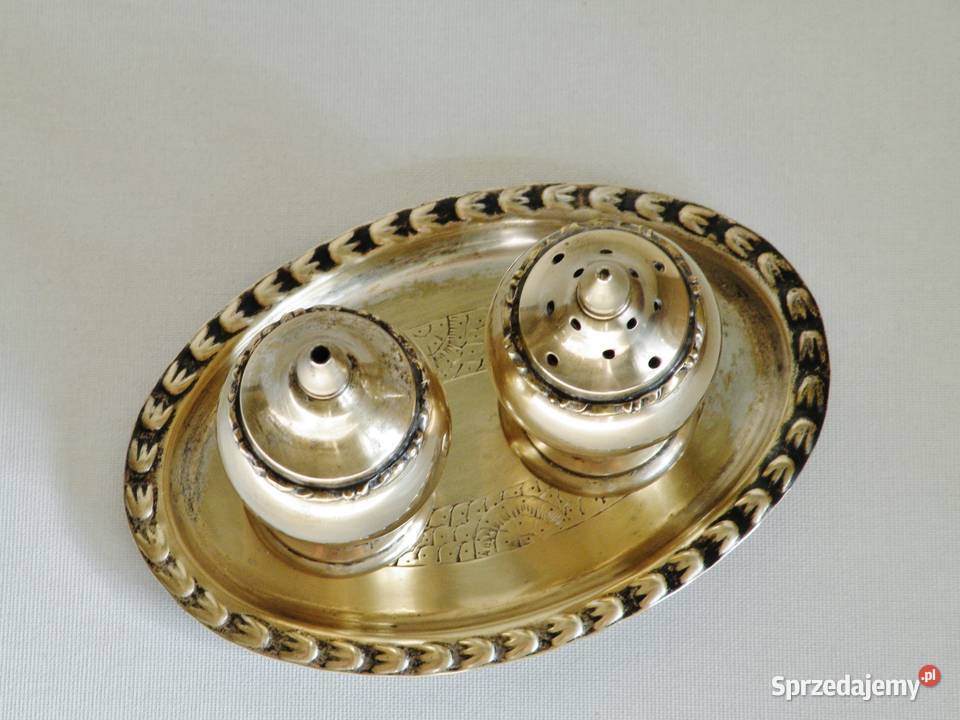 Zestaw przyprawowy indyjski z Jubilera lat 70ch Bydgoszcz