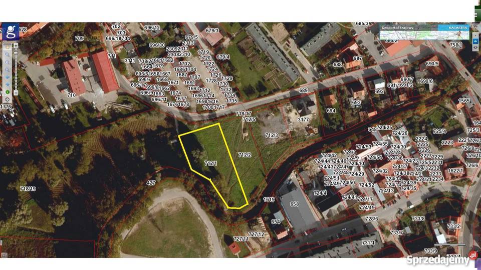 Działka budowlana rzeką Olecko Grunty i działki Olecko