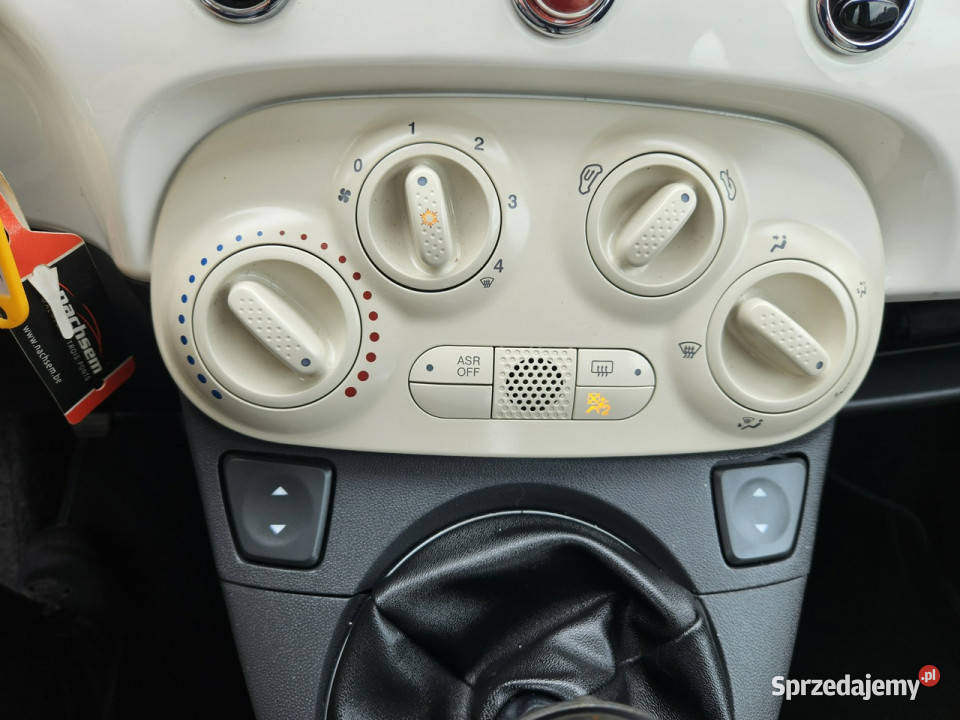 Fiat 500 Klimatyzacja Komputer Szklany dach I światła przeciwmgielne 500 Samochody osobowe