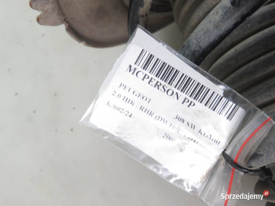 MCPERSON PRAWY PRZEDNI PEUGEOT 308 20 HDi