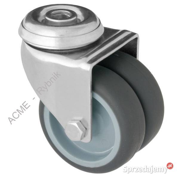 Kółko Koło Meblowe 2x50 mm Gumowe Obrotowe Do sprzedam