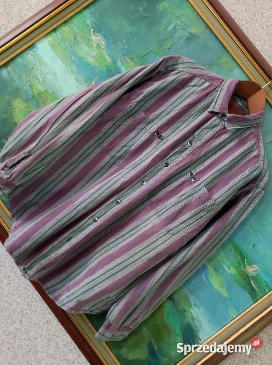 miękka vintage retro koszula flanela bawełna Kielce