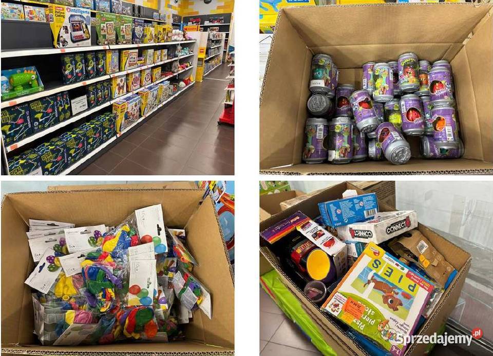 Syndyk sprzeda towar ze sklepu z zabawkami Szczecin sprzedam