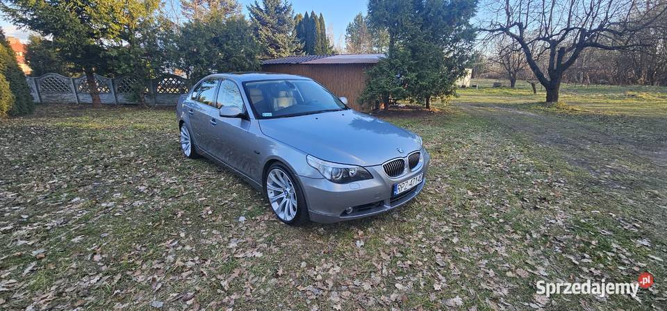 BMW E60 545i LPG oryginal unikat doinwestowana benzyna+LPG Przeworsk